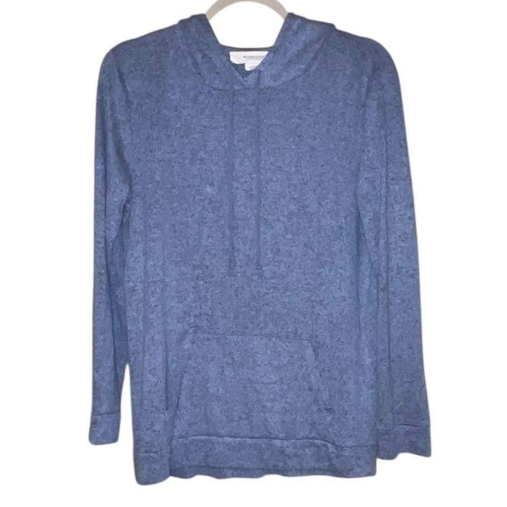 Workshop Republic Clothing  Blue Hoodie Luxe Feel Sweater Top